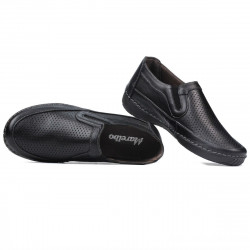 Mocassini donna (misure grandi) 6000m nero