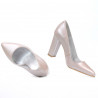 Scarpe eleganti donna 1261 cappuccino perlato