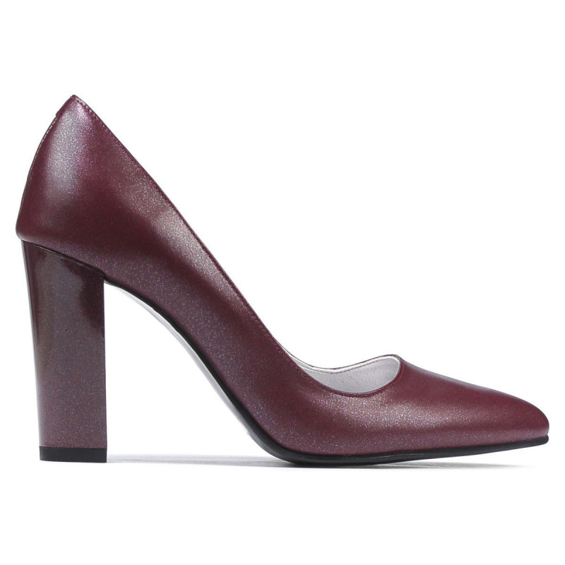 Scarpe eleganti donna 1261 bordeaux perlato