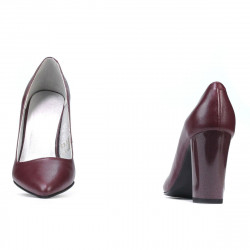 Scarpe eleganti donna 1261 bordeaux perlato