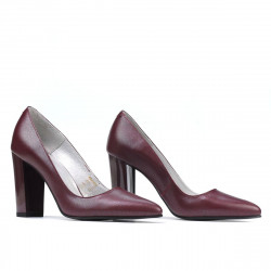 Scarpe eleganti donna 1261 bordeaux perlato