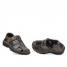 Sandali uomo 344 tuxon TDM (Testa di moro)