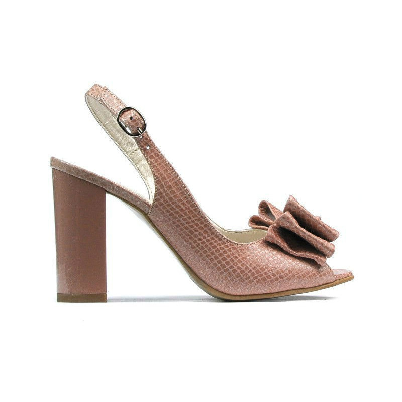 Sandali donna 1256 pitone nude