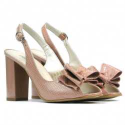Sandali donna 1256 pitone nude