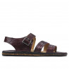 Sandali uomo 315 croco bordeaux