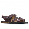 Sandali uomo 315 croco bordeaux