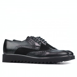 Scarpe casual uomo 831 nero combinato