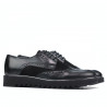 Scarpe casual uomo 831 nero combinato