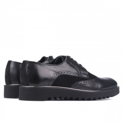 Scarpe casual uomo 831 nero combinato