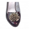 Scarpe eleganti donna 1272 vernice bordeaux