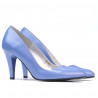 Scarpe eleganti donna 1234 blu perlato