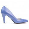 Scarpe eleganti donna 1234 blu perlato