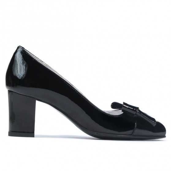 Scarpe eleganti donna 1265-1 vernice nera
