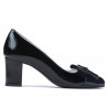 Scarpe eleganti donna 1265-1 vernice nera
