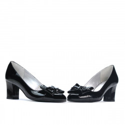 Scarpe eleganti donna 1265-1 vernice nera