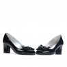 Scarpe eleganti donna 1265-1 vernice nera