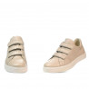 Scarpe sportive uomo 893sc beige velcro