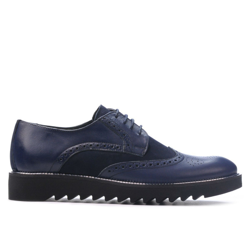 Scarpe casual uomo 831 indigo combinato