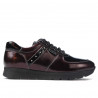 Scarpe sportive donna 6003 vernice bordeaux combinato