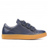 Scarpe sportive uomo 893sc indigo velcro