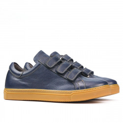 Scarpe sportive uomo 893sc indigo velcro