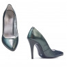 Scarpe eleganti donna 1241 verde perla