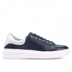 Scarpe sportive donna 6008 indaco+bianco