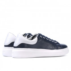 Scarpe sportive donna 6008 indaco+bianco