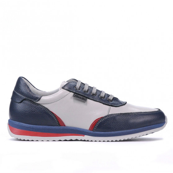 Scarpe sportive adolescenti 374 indaco combinato