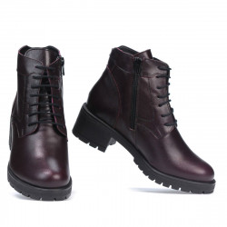 Stivaletti donna 3329 bordeaux