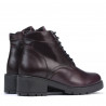 Stivaletti donna 3329 bordeaux