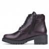 Stivaletti donna 3329 bordeaux