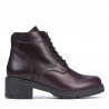 Stivaletti donna 3329 bordeaux