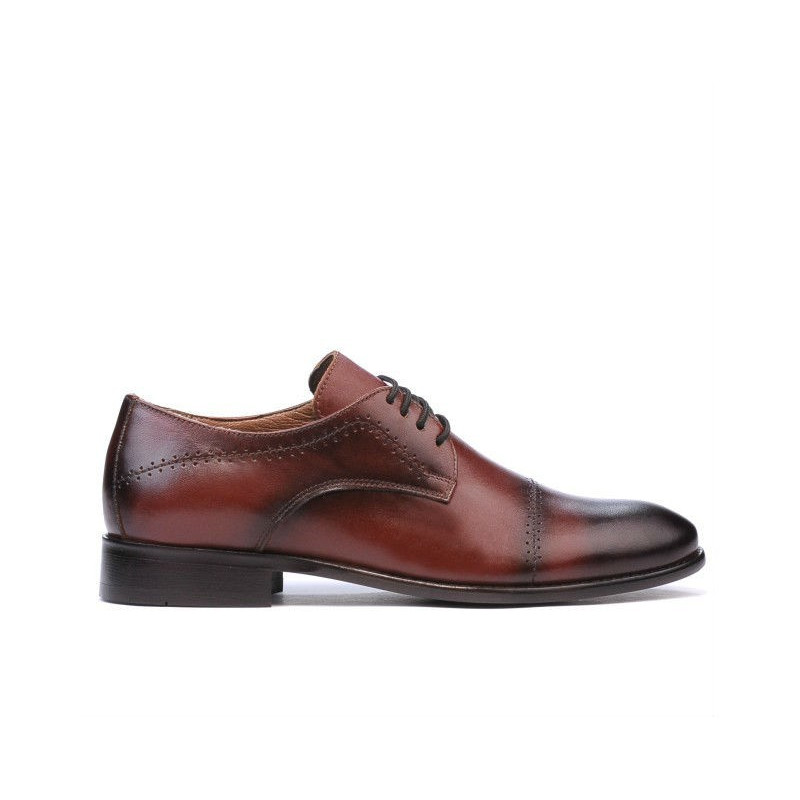 Scarpe eleganti uomo (taglie grandi) 822m a cognac