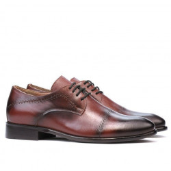 Scarpe eleganti uomo (taglie grandi) 822m a cognac