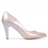 Scarpe eleganti donna 1234 cappuccino madreperlato