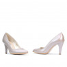 Scarpe eleganti donna 1234 cappuccino madreperlato
