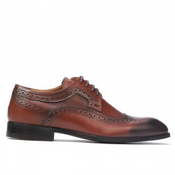 Scarpe eleganti uomo 892m in cognac (taglie grandi)