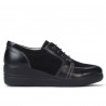 Scarpe casual donna 6006 nero combinato