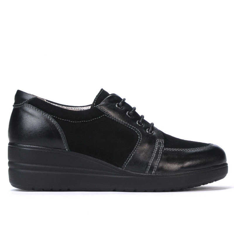 Scarpe casual donna 6006 nero combinato