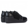 Scarpe casual donna 6006 nero combinato