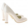 Scarpe eleganti donna 1214 vernice avorio