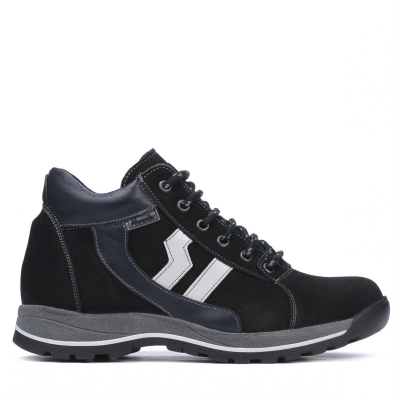 Stivaletti adolescenti 4005 bufalo nero