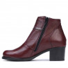 Stivaletti donna 3328 bordeaux