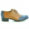 Scarpe casual donna 691 marrone+indaco