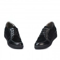 Scarpe casual donna 6006 nero combinato