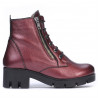 Stivaletti donna 3307 bordeaux perlati
