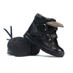 Stivaletti bambini 3015 nero combinato