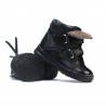 Stivaletti bambini 3015 nero combinato