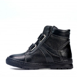 Stivaletti bambini 3015 nero combinato
